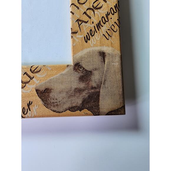 WEIMARANER Laser Engraved Wood Picture Frame - Picture 3 of 8